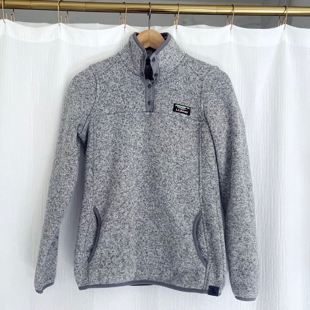 L.L. Bean Women's Sweater Fleece Pullover size XXS